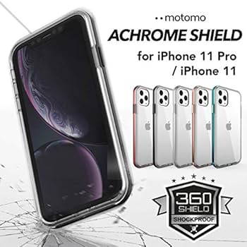 iPhone11 64GB カバー付き Amazon.co.jp: motomo ACHROME SHIELD Premium CASE (iPhone 11